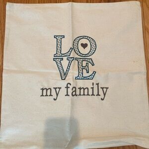 Thirty-One signature canvas pillowcase